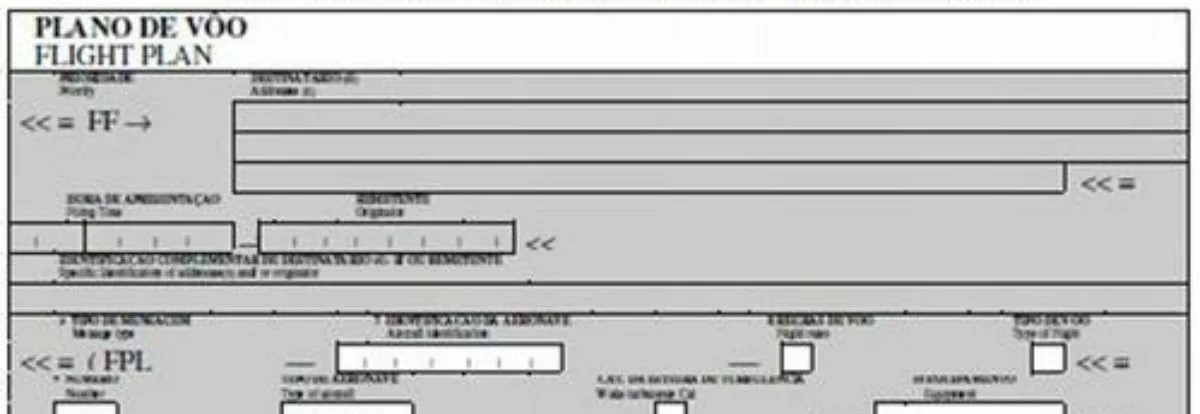 Plano de Voo – FPL